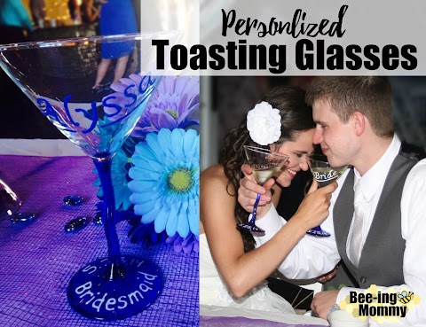 Personalized Toasting Glasses for your Wedding