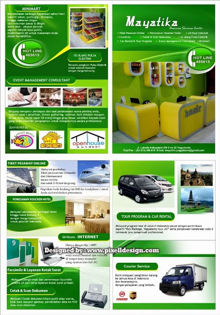 Contoh Desain Brosur Company Profile 