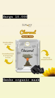 MASKER ORGANIK SUNNY OFFICIAL SERI WASH OFF DAN PEEL OFF