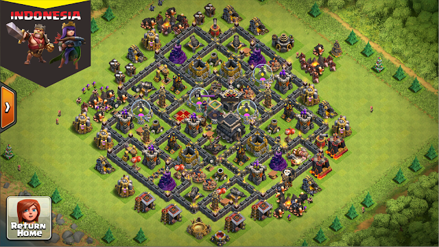 18 Base COC TH 9 Terkuat Di Dunia