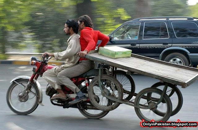 funny pakistani motorcyclist