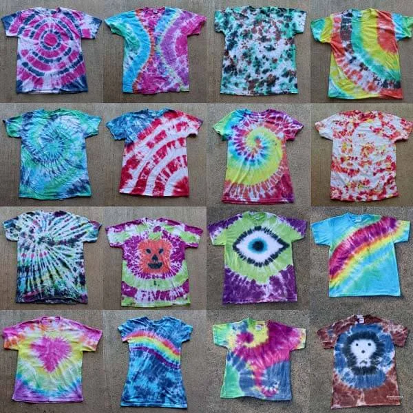 How to Host a Tie Dye T-shirt Party!
