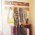 Diy coat rack and crates idea