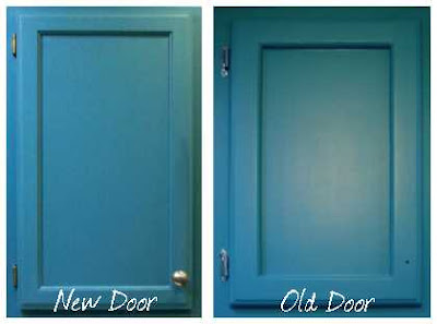 Kitchen Cupboard Doors on Kitchen Cabinet Door Transformation   Hit Or Miss