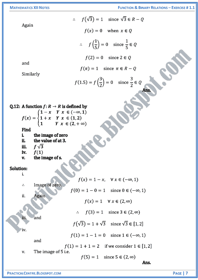 exercise-1-1-solved-questions-answers-function-and-binary-relations-mathematics-xii