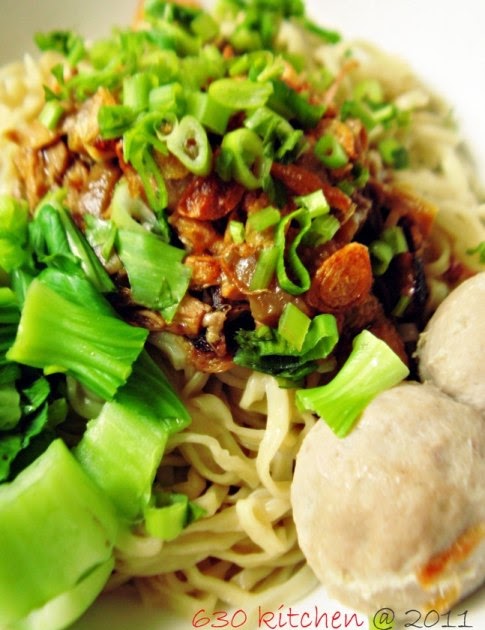 Chinese Food Week NCC: Mie Ayam Jamur by May