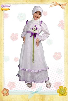 Mylilmuslimah Boutique Gaun Flower Princess 