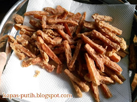 Resepi lobak merah goreng tepung : Carrot fries