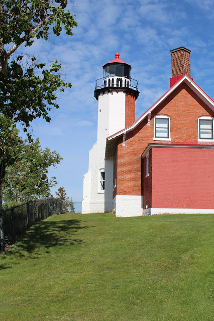 Rear of Eagle Harbor Lighthouse