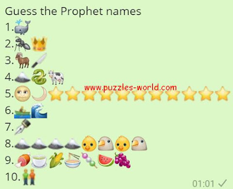 Guess the Prophet Names