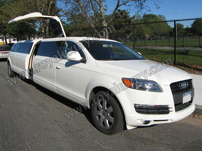 Audi Q7 Limo Interior. Audi Q7 limousine