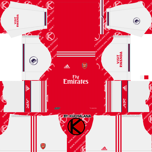 Arsenal 20192020 Kit Dream League Soccer Kits Kuchalana