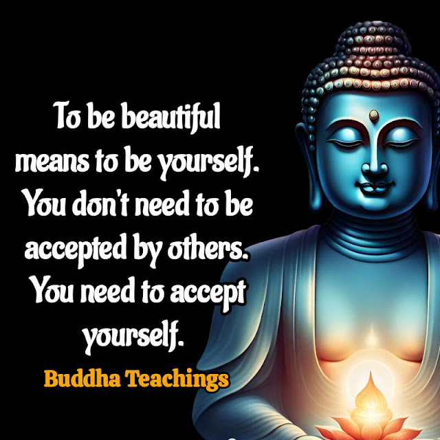 Buddha quote on self love