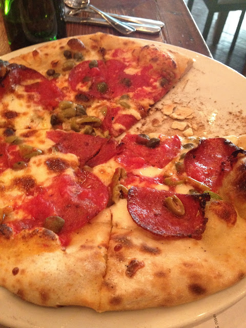 pizza at Domenica in New Orleans, LA