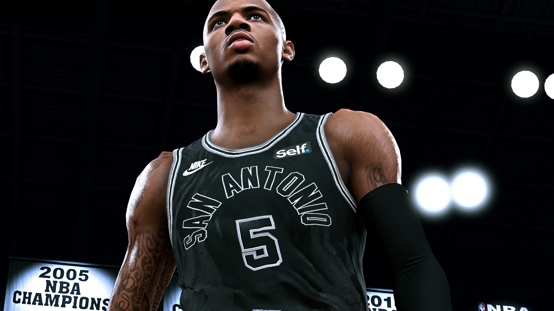 NBA 2K22 2022-23 San Antonio Spurs Hardwood Classic Jersey - By Cheesyy