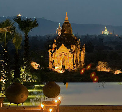 Aureum palace hotel Bagan with some stylish elements