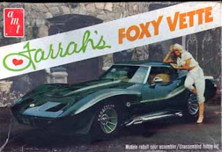 farrah fawcett's corvette foxy vette