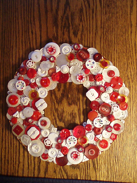 Button Wreath