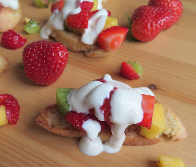 Fresh Fruit Bruschetta