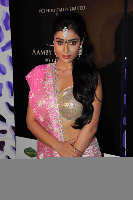 Shriya Saran Amby Valley Fashion Show Pics