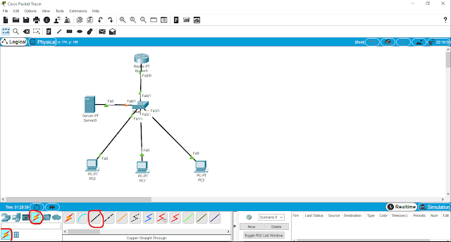 Cara Membuat DHCP Server di Cisco Packet Tracer