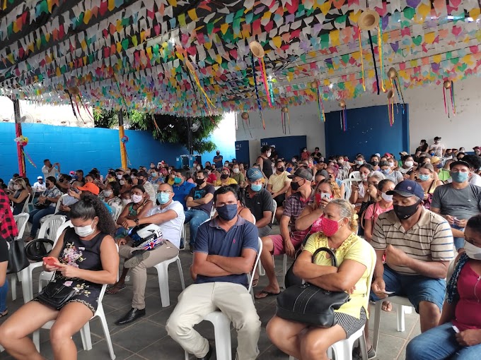 Açailândia vacina 5.500 pessoas no “Arraial da Vacinação” em 20hs de trabalho ininterrupto.