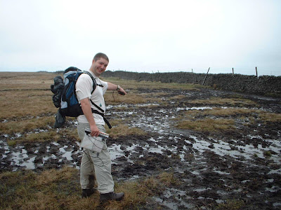 Buckden Pike was a particularly wet place in 2004