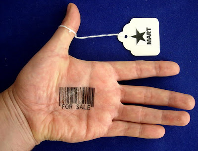 Barcode tattoos aren't uncommon any more. UPC barcodes are the most common 