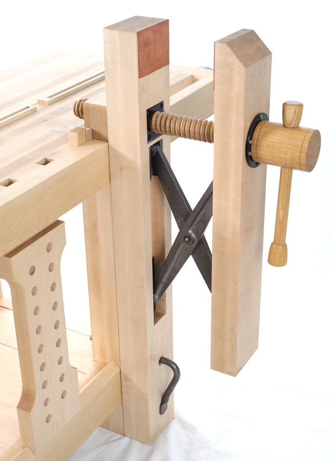 dream job for woodworker: Wooden vise plans