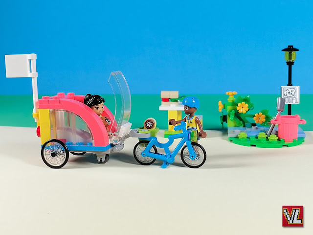 Set LEGO® Friends 41738 Bicicleta de Resgate de Cães