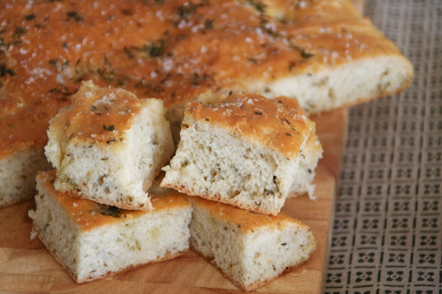 orientalische Focaccia