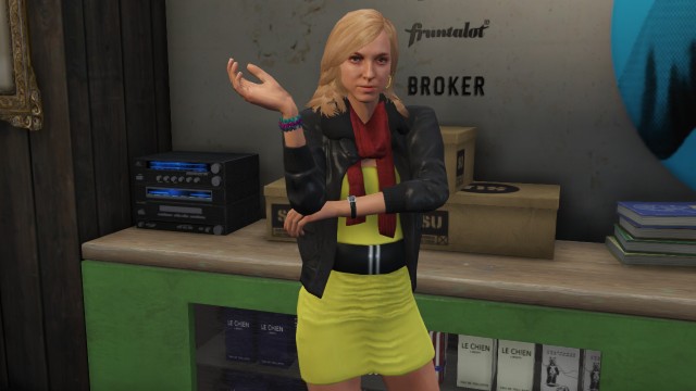 Gta5 ロスサントス人物名鑑 サブアーバン の女店員