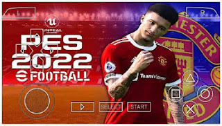 Download PES 2022 Manchester United Edition PPSSPP HD Faces & Full Transfer