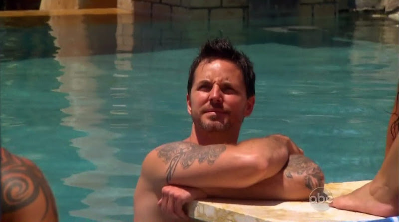Wes Hayden Shirtless on Bachelor Pad s1e04