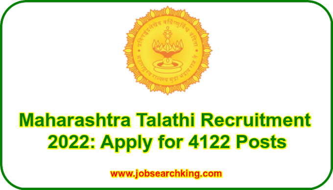 Maharashtra Talathi Recruitment 2022: Apply for 4122 Posts