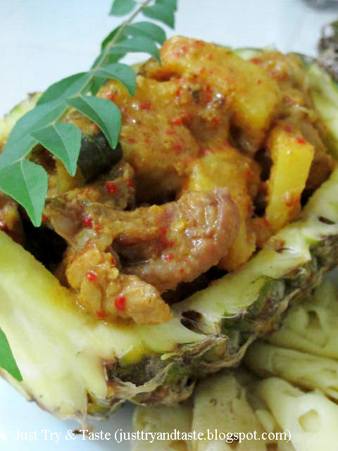 Just Try & Taste: Resep Kari Ayam dan Nanas