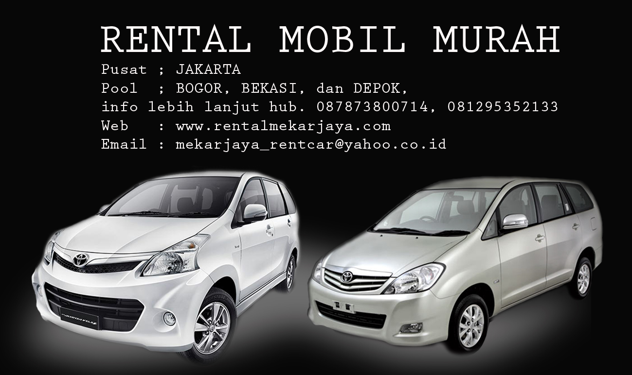 Rental Mobil  Murah  Di Bogor  Mobil  Bekas  Rental Mobil 