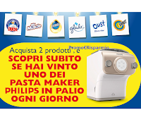 Concorso "Vinci un Pasta Maker al giorno con SC Johnson" con Glade, Oust, Duck, Pronto, Shout e Mr Muscle.