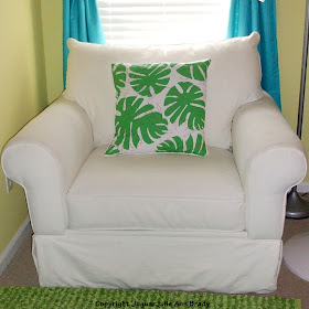 coastal cottage chic white overstuffed chair from havertys