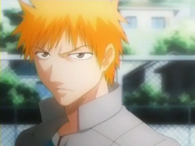 Long haired ichigo kurosaki