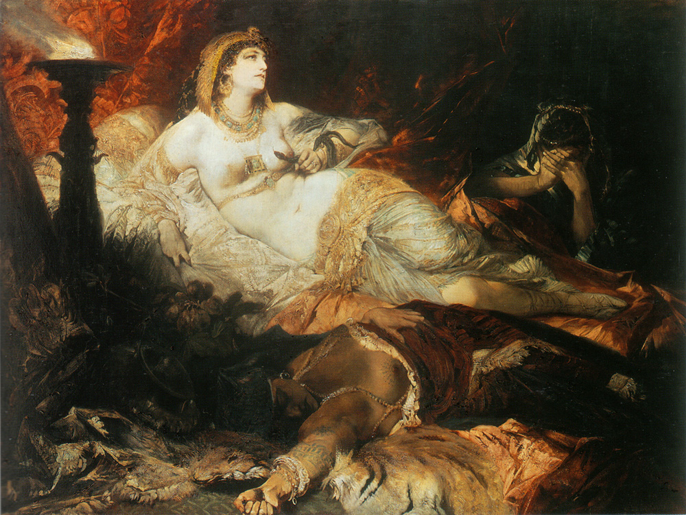 hans makart cleopatra