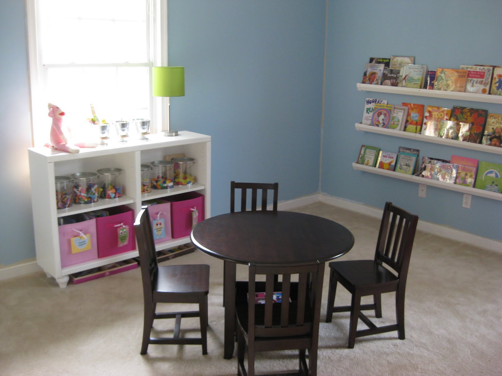 The Dather Family: DIY Hanging Bookshelves