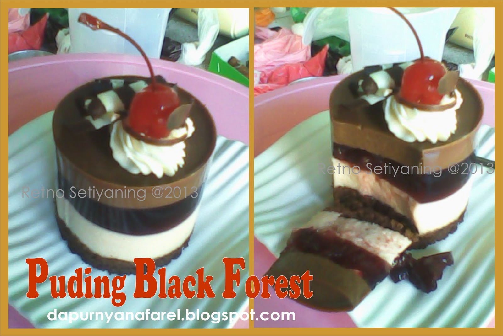   PUDING BLACK FOREST