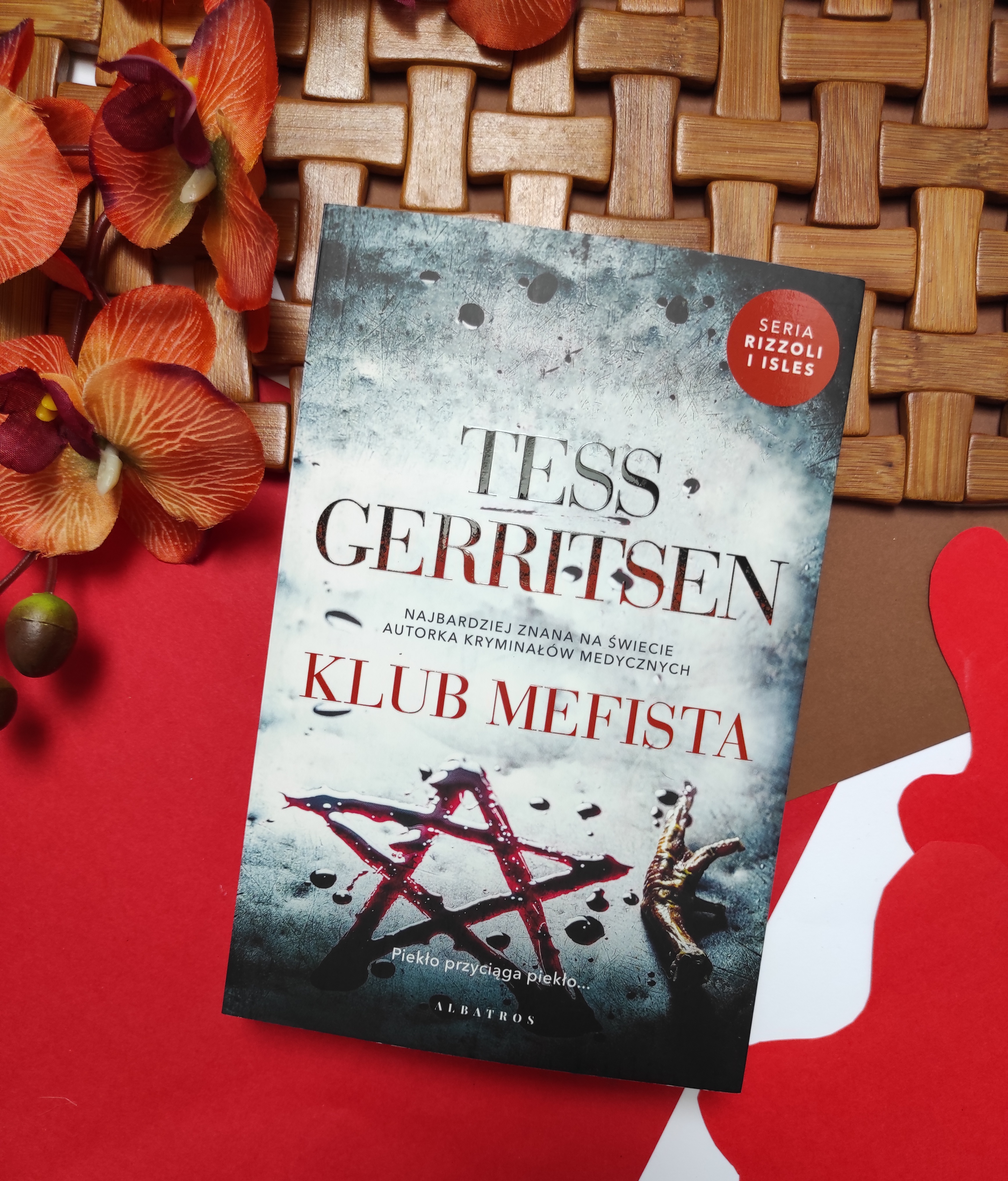 "Klub Mefista" Rizzoli & Isles 6 Tess Gerritsen  - recenzja - księgarnia Tania Książka