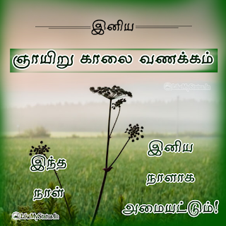 Happy Sunday tamil