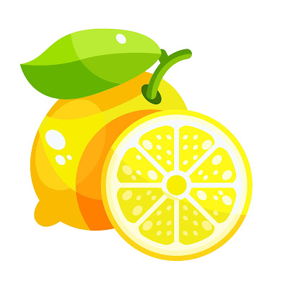 200 + Cartoon Images of Lemon fruit