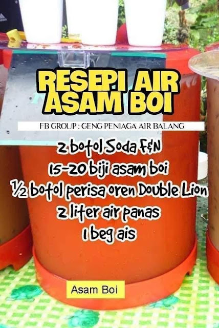 RESEPI AIR BALANG