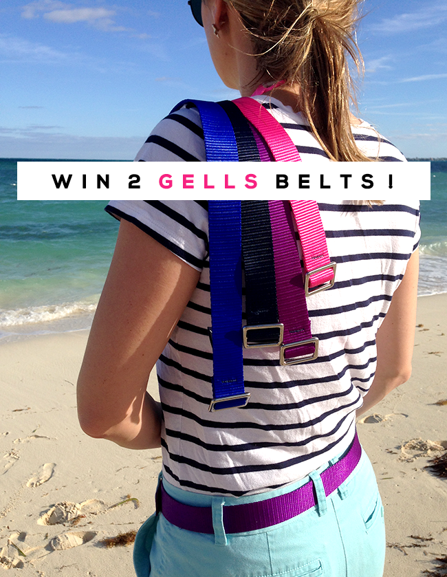 GIVEAWAY: Win Two Belts from Gells and Bubby & Bean!