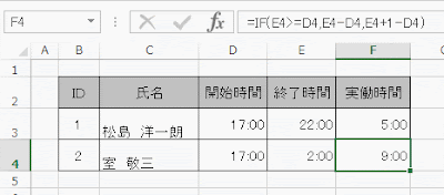 ＩＦ関数を使用