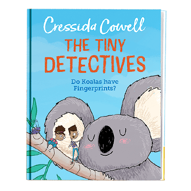 McDonalds Tiny Detectives Books by Cressida Cowell 2021 - Do Koalas Have Fingerprints?